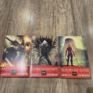 The Witcher Series Books 1-3